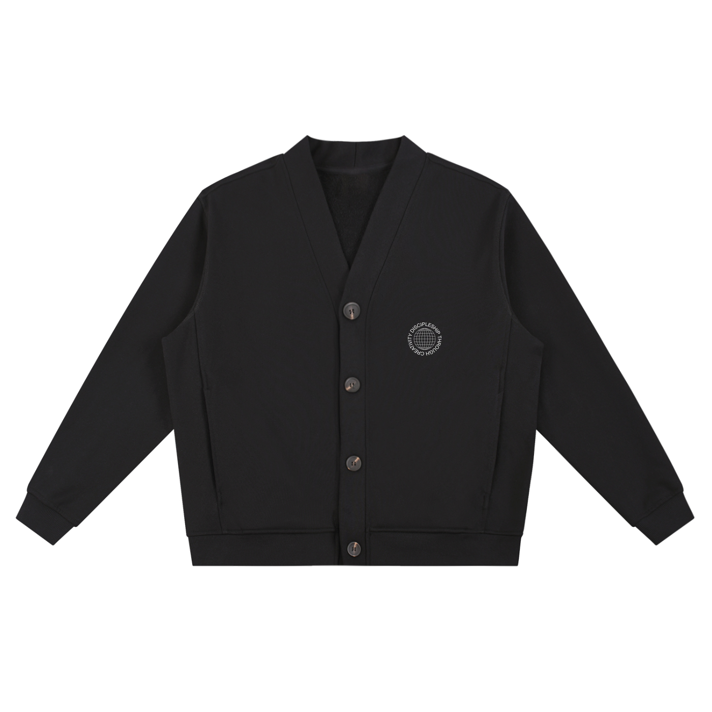 Essential Heavyweight Sweat Cardigan