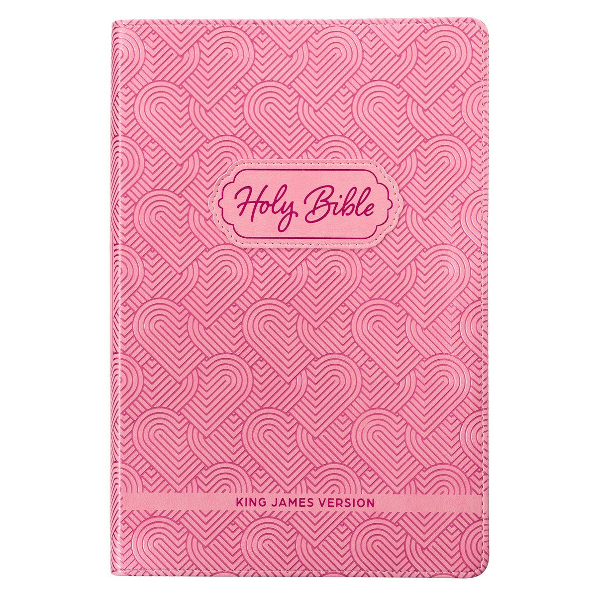 Blossom Pink Heart KJV Kids Bible