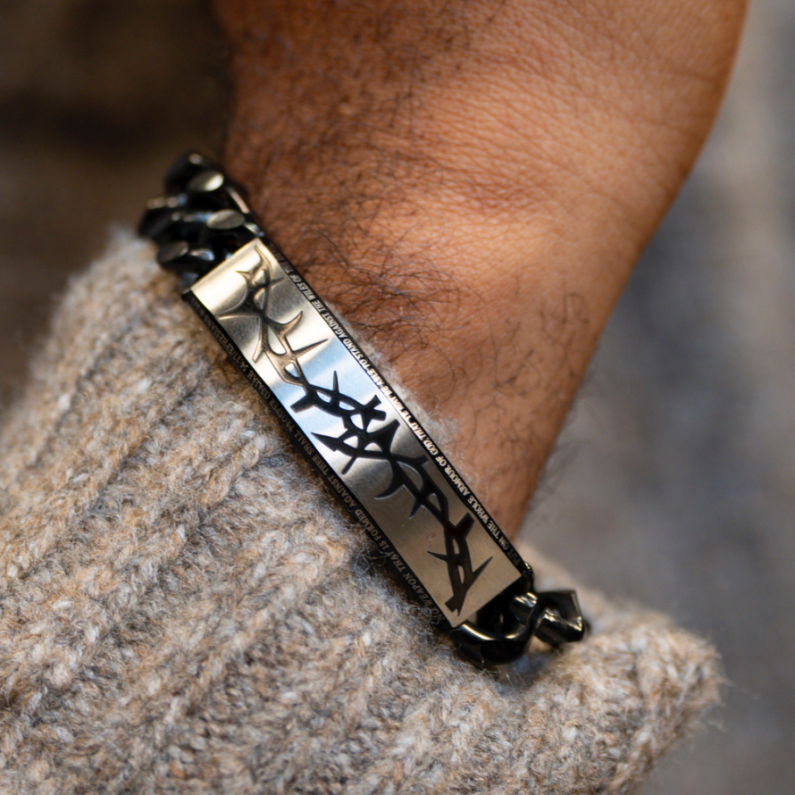 No Weapons Men Bracelet