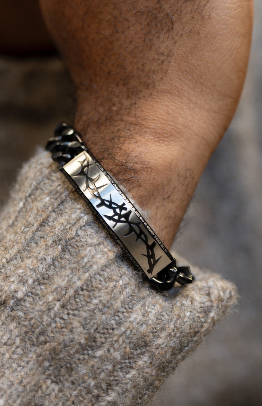 No Weapons Men Bracelet